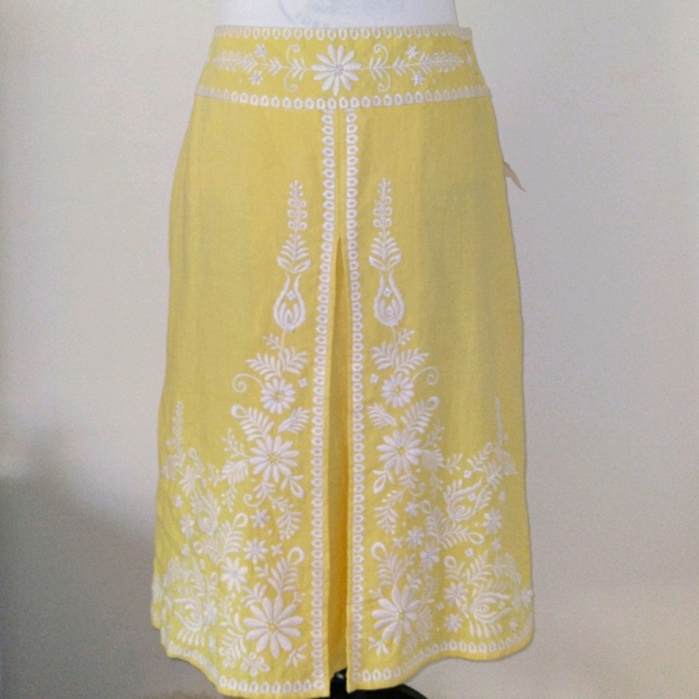 Silkland Embroidered Skirt
